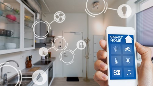 Steuerung eines Smart Homes mit dem Handy